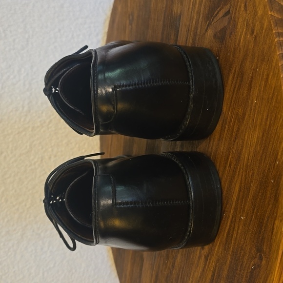Allen Edmonds Nathan Black Premium leather lace up DERBY dress shoes Sz.10 main image 12